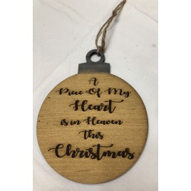 rt-56HM Rusty Bell Metal Ornament