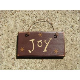 1004J - Joy mini wood sign 