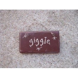 1009G - Giggle mini wood sign