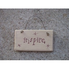 1009I - Inspire mini wood sign 1009I - Inspire mini wood sign