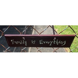 1055CP-Family is Everything wood sign