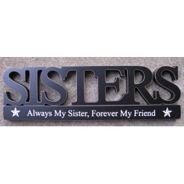 11146E - Sisters Tabletop Cutout 