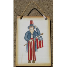 1123 - Uncle Sam wood sign
