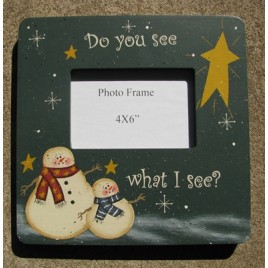 123654S-Do You See What I See? Picture Frame 