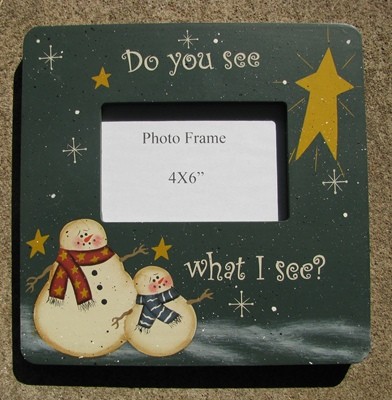 123654S-Do You See What I See? Picture Frame 