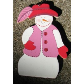 Red Hat Snowman Ornament 1247S 