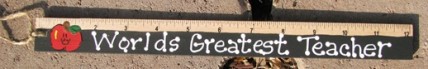 Teacher Gifts 130 World's Greatest Teacher Ruler Teacher Gifts 130 World's Greatest Teacher Ruler
