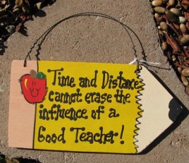 Teacher Gifts Wood Pencil 20 Time & Distance
