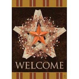 2017ABNB Autumn Barn Star Garden Flag