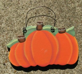 1062 Wood Pumpkin 