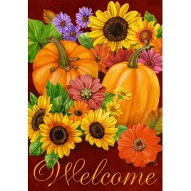 2334FGWF - Welcome Fall Garden Flag 
