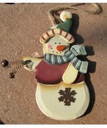 Wood Snowman Ornament 2813RV - Snowman Red Vest Snowman Wood Snowman Ornament 2813RV - Snowman Red Vest Snowman