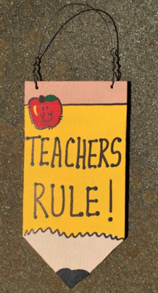 Teacher Gift Wood Pencil  28tr Teacher's Rule 