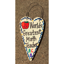 Teacher Gifts 3004 Worlds Greatest  Math Teacher    