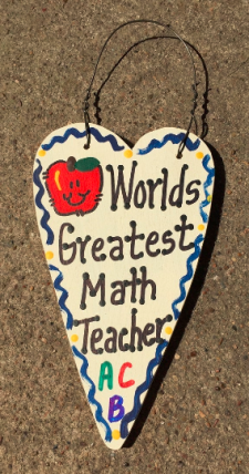 Teacher Gifts 3004 Worlds Greatest  Math Teacher    