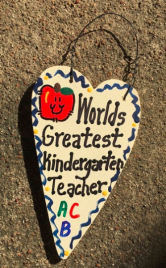   Teacher Gifts 3011  Worlds Greatest Kindergarten Teacher