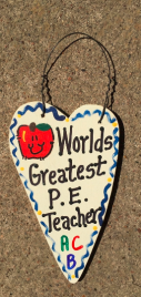 Teacher Gifts 3015 Worlds Greatest P E Teacher 