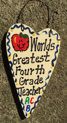 Teacher Gifts 3018  Worlds Greatest  Fourth Grade Teacher   Teacher Gifts 3018  Worlds Greatest  Fourth Grade Teacher