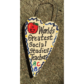 Social Studies Teacher Gifts 3029 Worlds Greatest  Social Studies Teacher