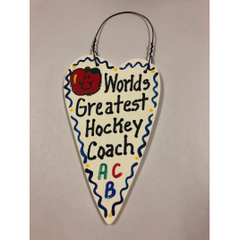 Hockey Coach Teacher Gifts  3043 Worlds Greatest  Hockey Coach