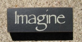 Primitive Wood Block 31419i - Imagine 