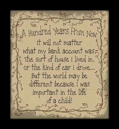 320H - A Hundred Years From Now wood sign 320H - A Hundred Years From Now wood sign