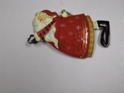 32141 - Santa metal Ornament 32141 - Santa metal Ornament