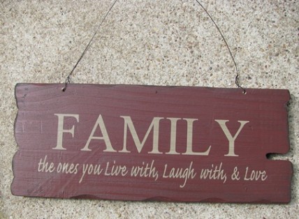 32300FM- Family the ones you live with, laugh with, and love wood sign 32300FM- Family the ones you live with, laugh with, and love wood sign