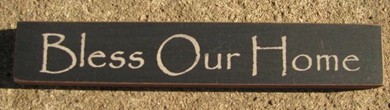 32320BB-Bless Our Home MINI wood block  