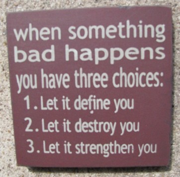 32349WM -When Something Bad Happens wood block