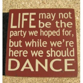 32351LM  Life may not be the party we hoped for 