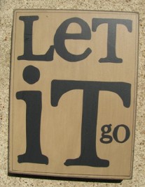 32423W - Let It Go wood Box 