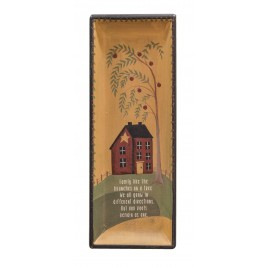 33685 Family Branch Wood Plate 