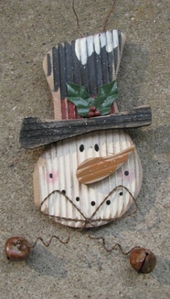 34906S- Snowman Head 9 inch /bells 34906S- Snowman Head 9 inch /bells