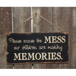 3502EMBN - Excuse the Mess Sign