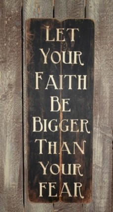 3554LYFBN- Let your Faith be bigger than your fear 