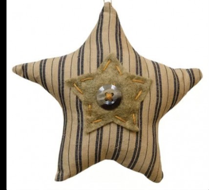 CS36413 Blue ticking button star Christmas CS36413 Blue ticking button star Christmas