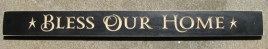  36BOH- Bless our Home Engraved Wood Block