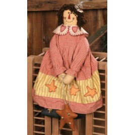 3D6047  Folk Star Fabric Doll 