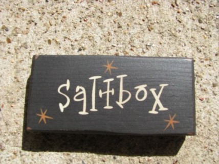 4008S - Saltbox Mini wood block Black 4008S - Saltbox Mini wood block Black