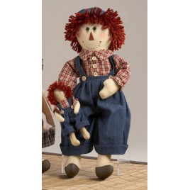 40882 - Raggedy Boy with Doll 40882 - Raggedy Boy with Doll