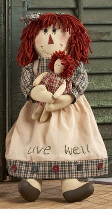 40884- Rag Doll Live Well with Doll 40884- Rag Doll Live Well with Doll
