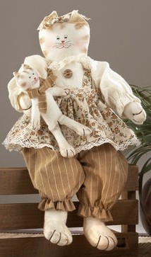 41505-Country Buds Cat Brown    41505-Country Buds Cat Brown