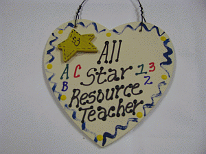 Resource Teacher Gifts 5034 All Star Resource Teacher  