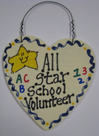 Teacher Gifts 5045 All Star School Volunteer 