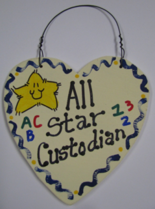 Teacher Gifts 5045 All Star School Custodian