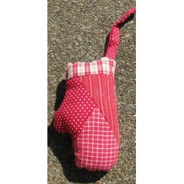 Primitive Decor 50648M - Mitten Patchwork Ornament