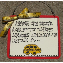 School Bus Driver Gifts  5105 Anyone Car Drive A Car, but it takes someone special to drive a bus
