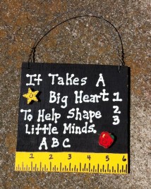 Teacher Gift 5216LM - Little Minds with Ruler/Apple
