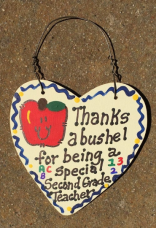 Teacher Gift  6003 Thanks a Bushel Special Second Grade Teacher 
